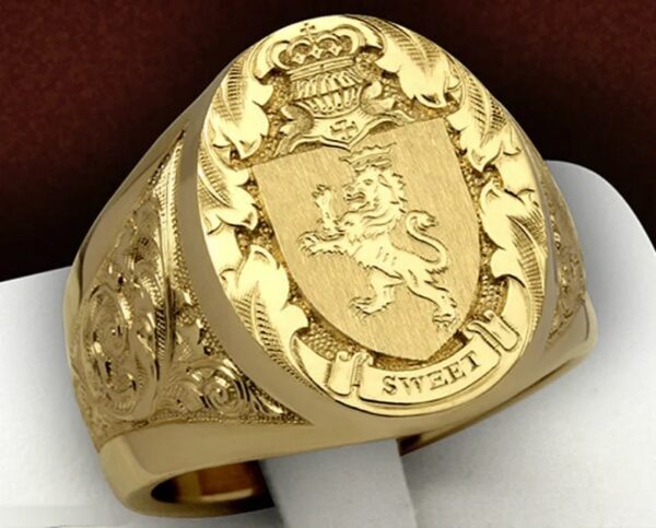 Hip-hop Cool Style Lion Alloy Plating Men's Rings